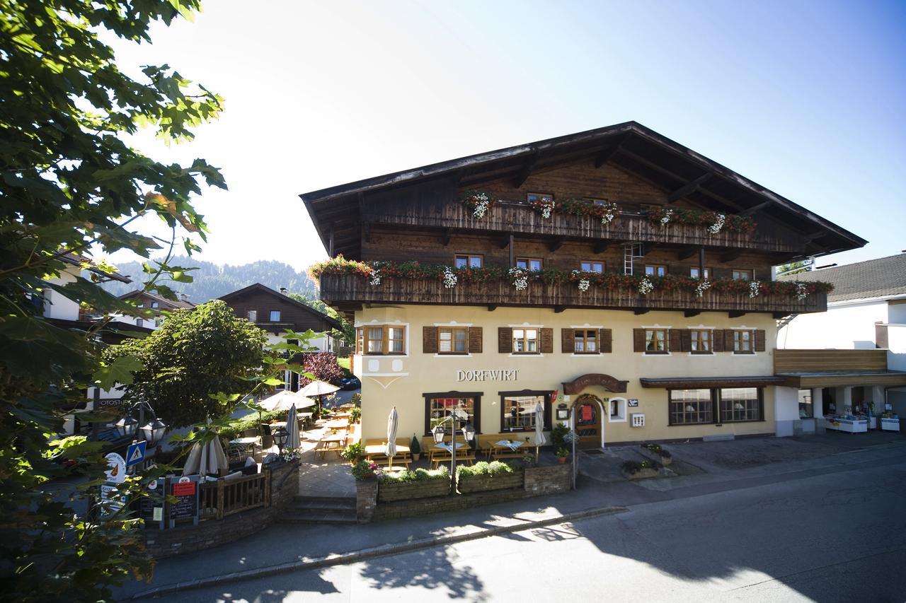 Gasthof Dorfwirt Otel Reith im Alpbachtal Dış mekan fotoğraf